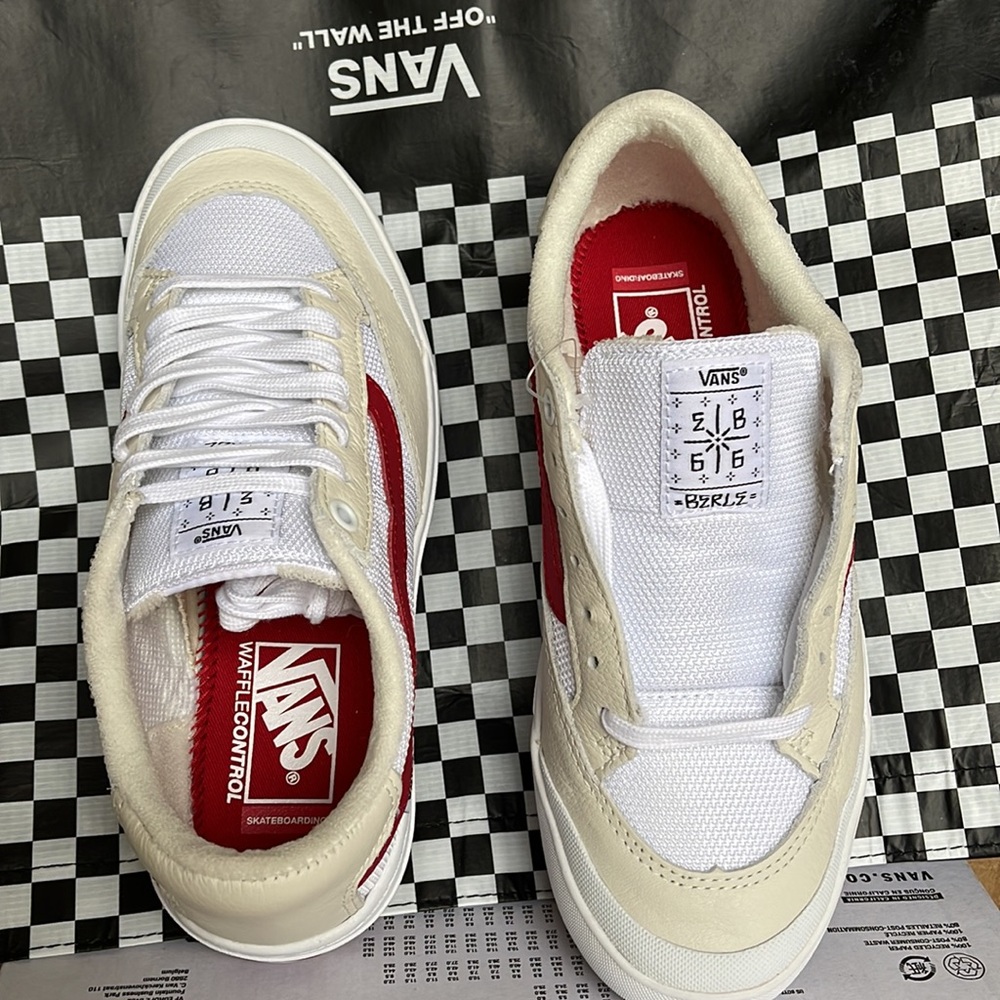 Vans Berle Sport Vtg White/Chili Pepper WMNS sneakers - Picture 13 of 16